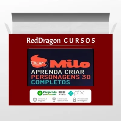Milo: Aprenda a Criar Personagens 3D Completos - Mascoteria School