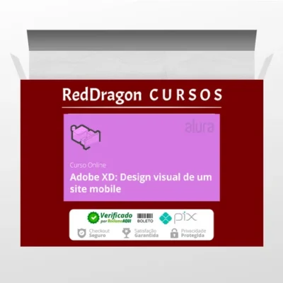 Adobe XD Design Visual de um Site Mobile - Alura