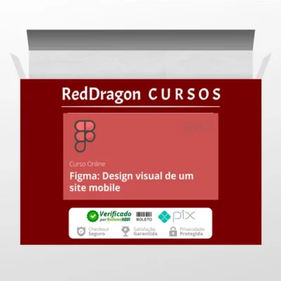 Alura: Figma, Design Visual de um Site Mobile - André Lisboa